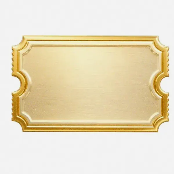 Blank ticket plaque — FatBet