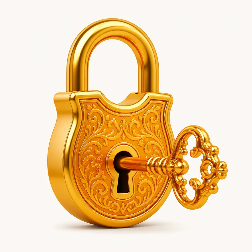 Padlock with key — FatBet