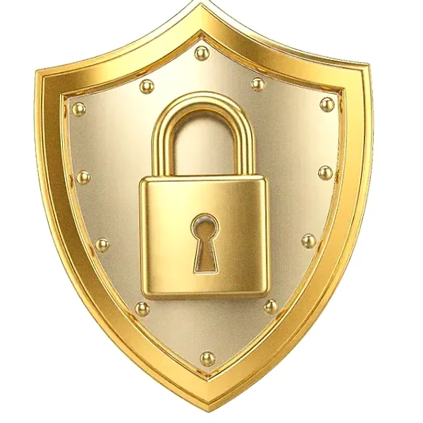 Shield with padlock — FatBet