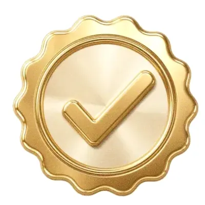 Checkmark badge — FatBet