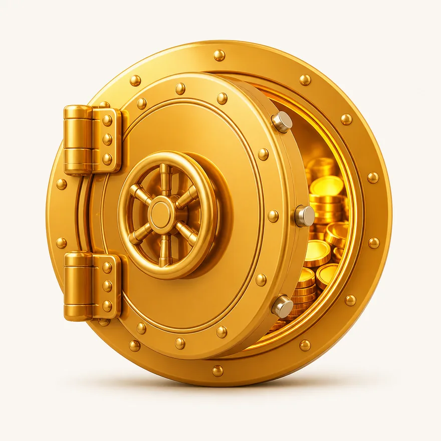 Round bank vault — FatBet