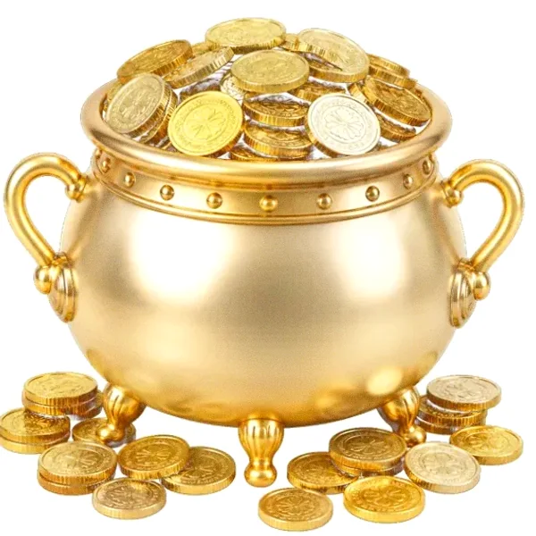 Coin-filled cauldron — FatBet
